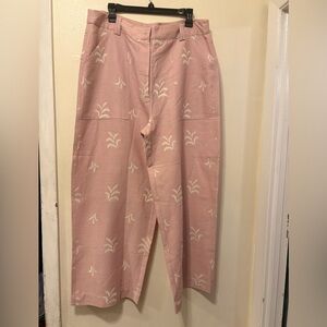 Zara Blush Pink Button-Front Top